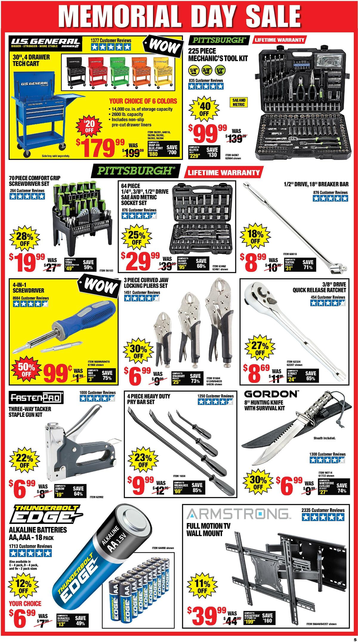 Harbor Freight Tools Weekly Ad from May 24