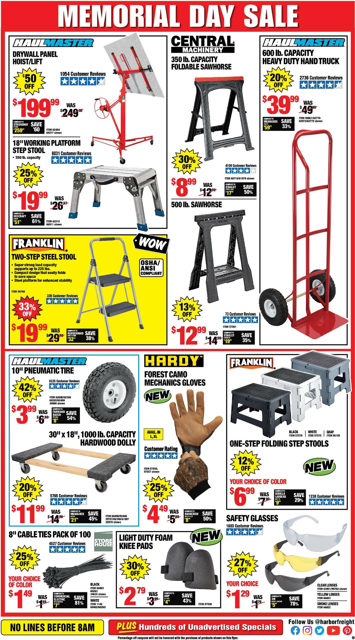 Harbor Freight Tools Weekly Ad from May 24