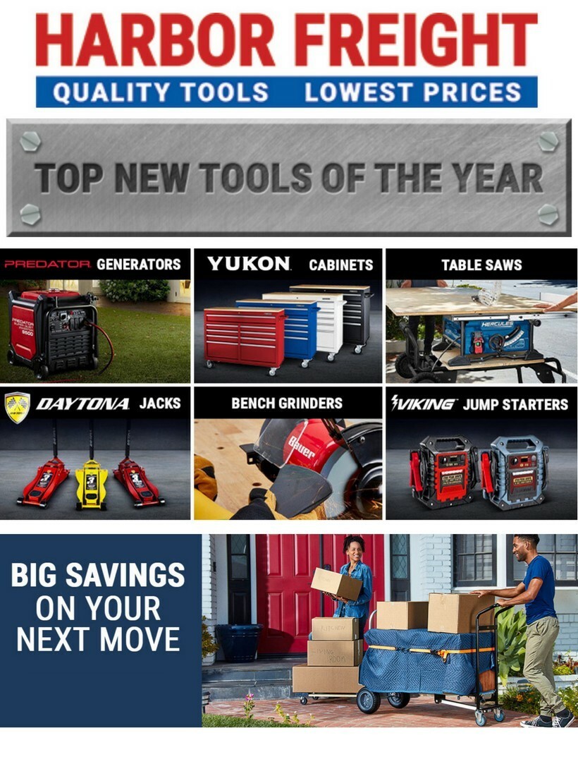 Harbor Freight Tools Weekly Ad from June 22