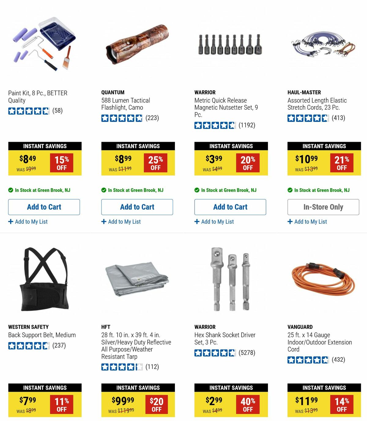 Harbor Freight Tools Weekly Ad from July 23