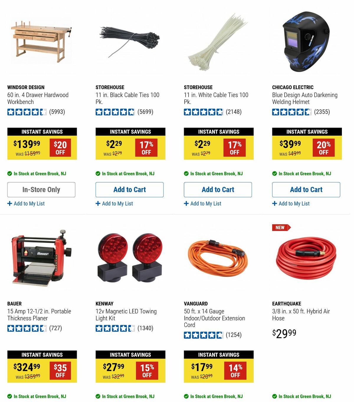 Harbor Freight Tools Weekly Ad from August 6
