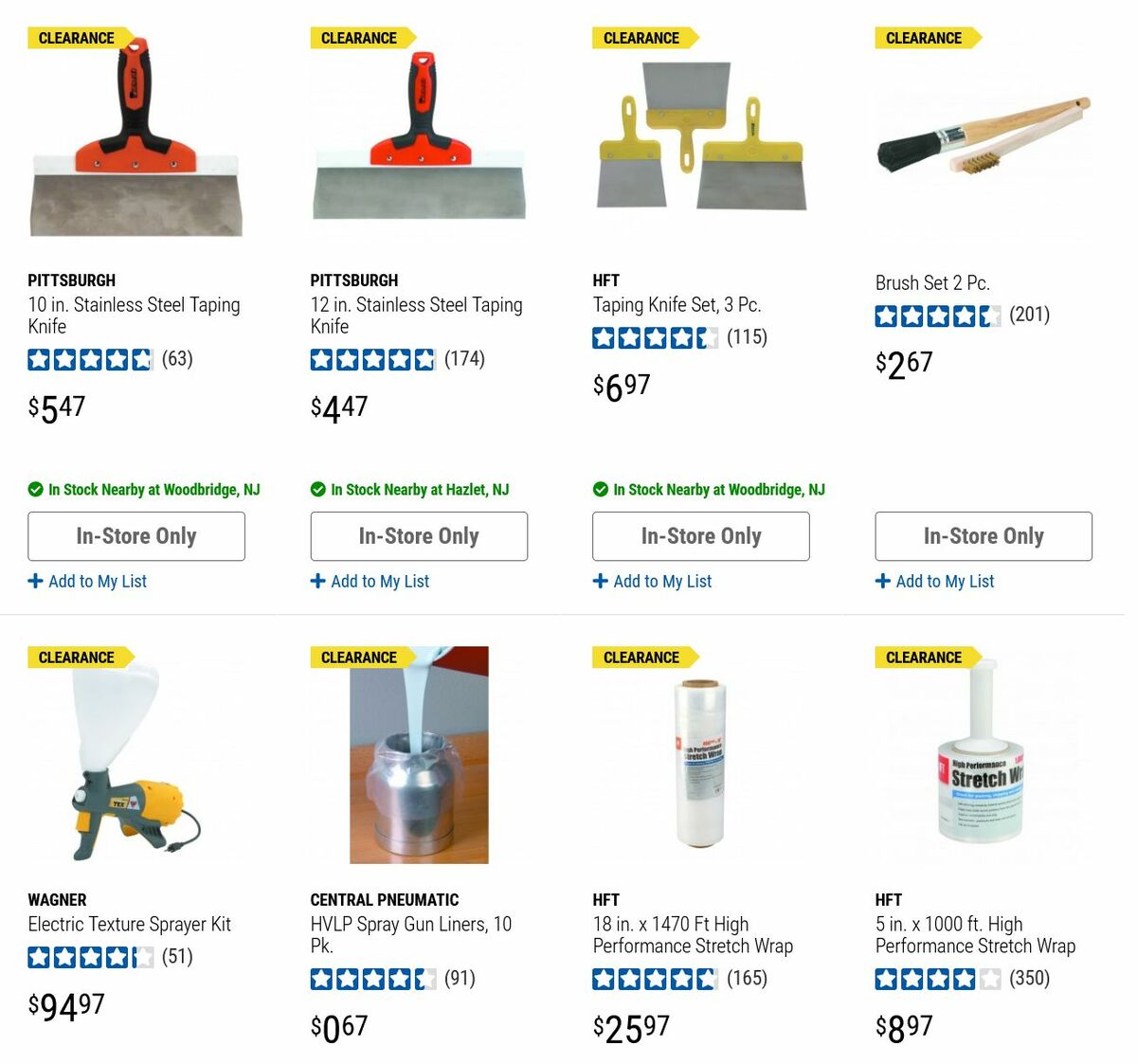 Harbor Freight Tools Clearance Weekly Ad from August 24