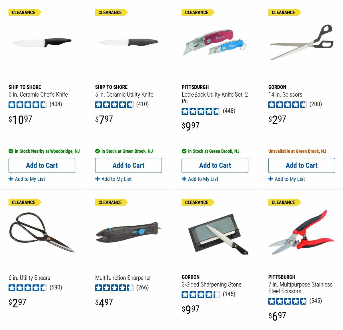 Harbor Freight Tools Clearance Weekly Ad from August 24