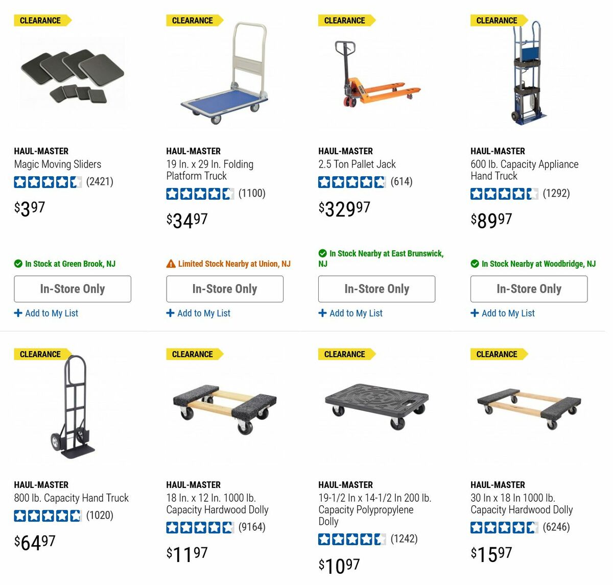 Harbor Freight Tools Clearance Weekly Ad from August 24