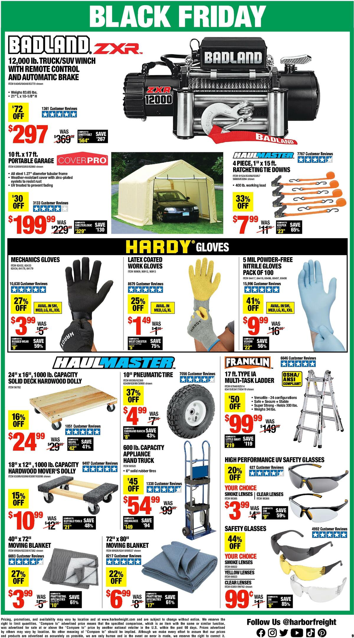 Harbor Freight Tools Weekly Ad from November 22