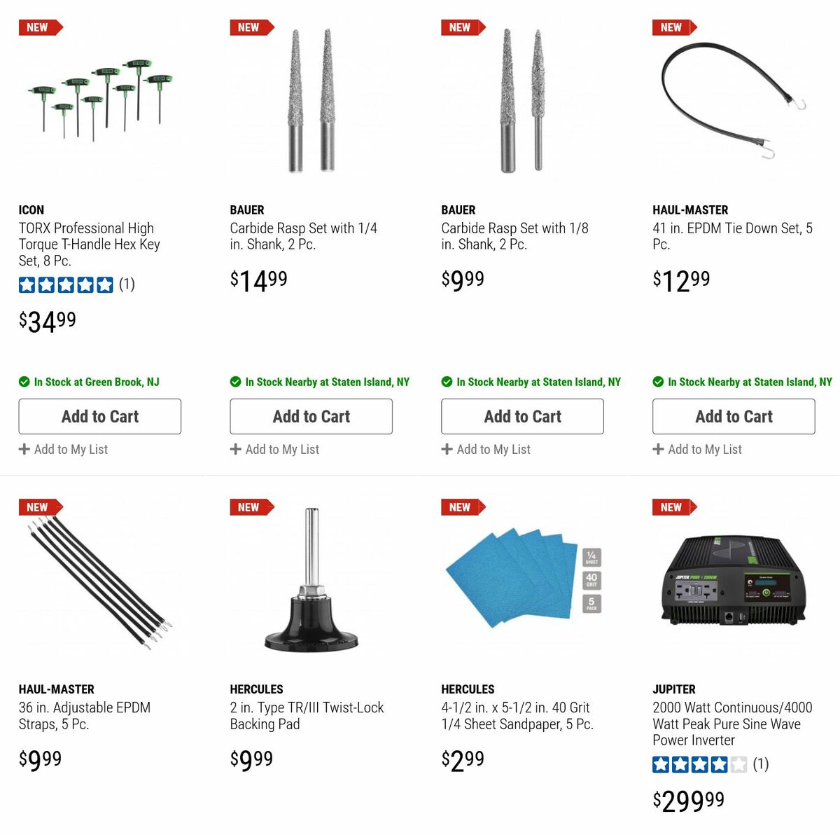 Harbor Freight Tools Weekly Ad from January 4