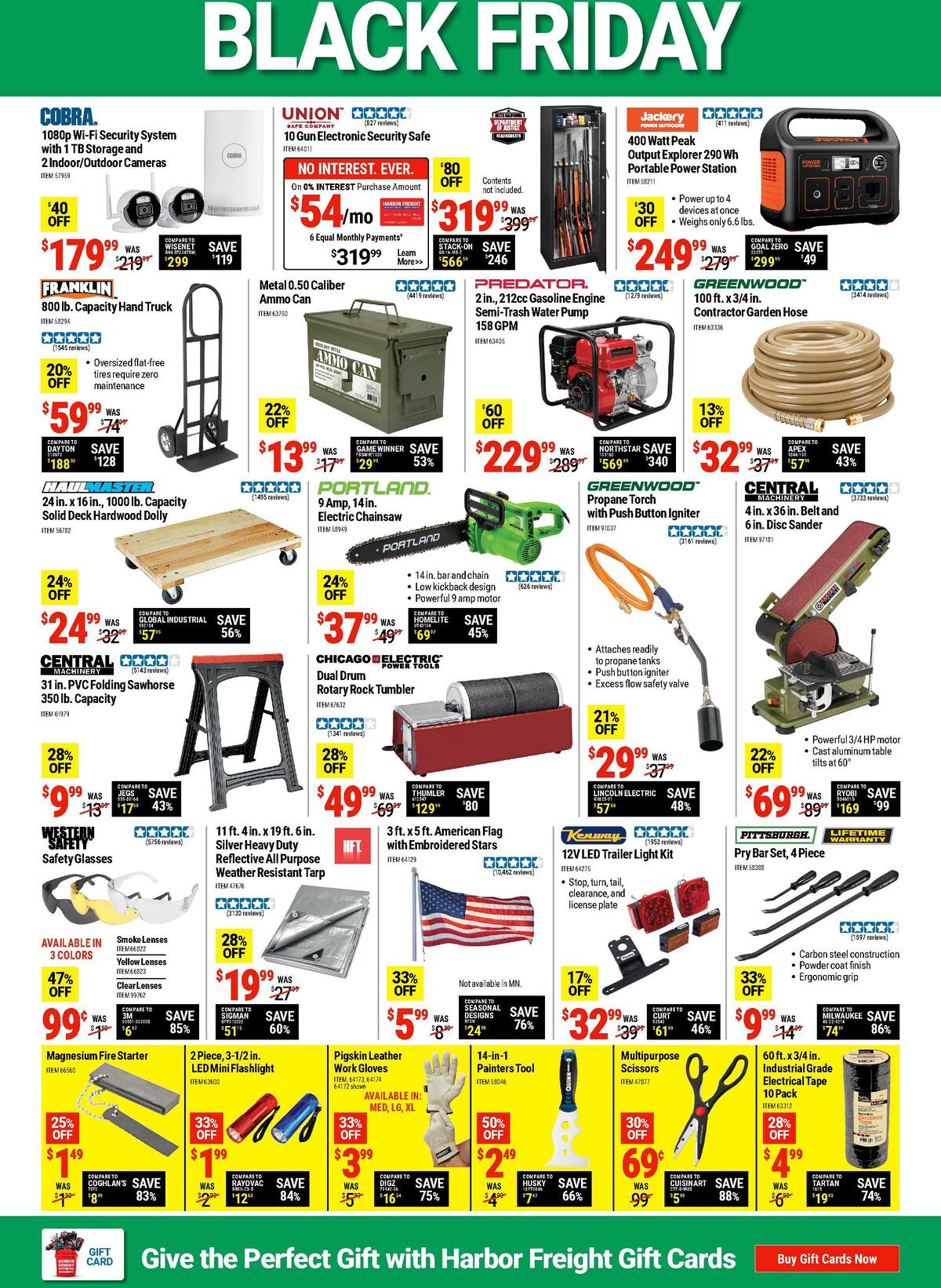Harbor Freight Tools Weekly Ad from November 21
