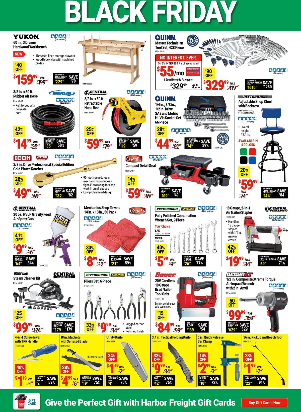 Harbor Freight Tools Weekly Ad from November 21