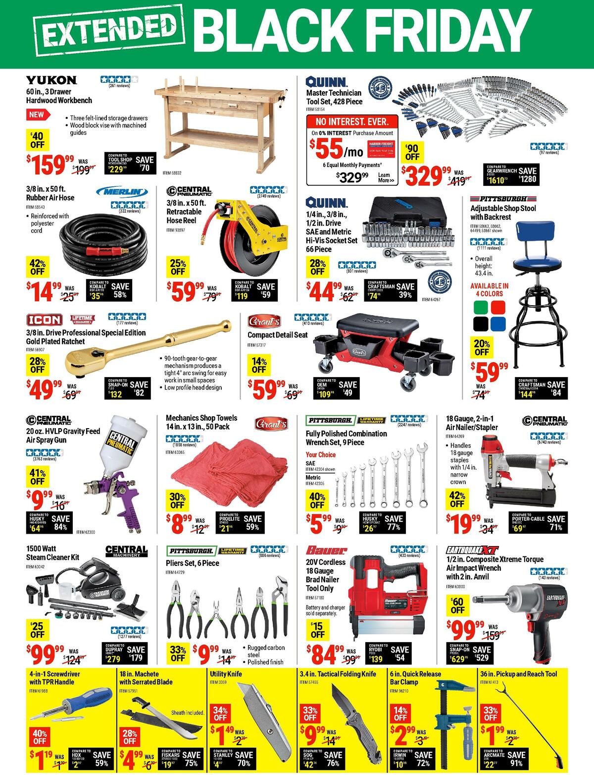 Harbor Freight Tools Weekly Ad from December 2