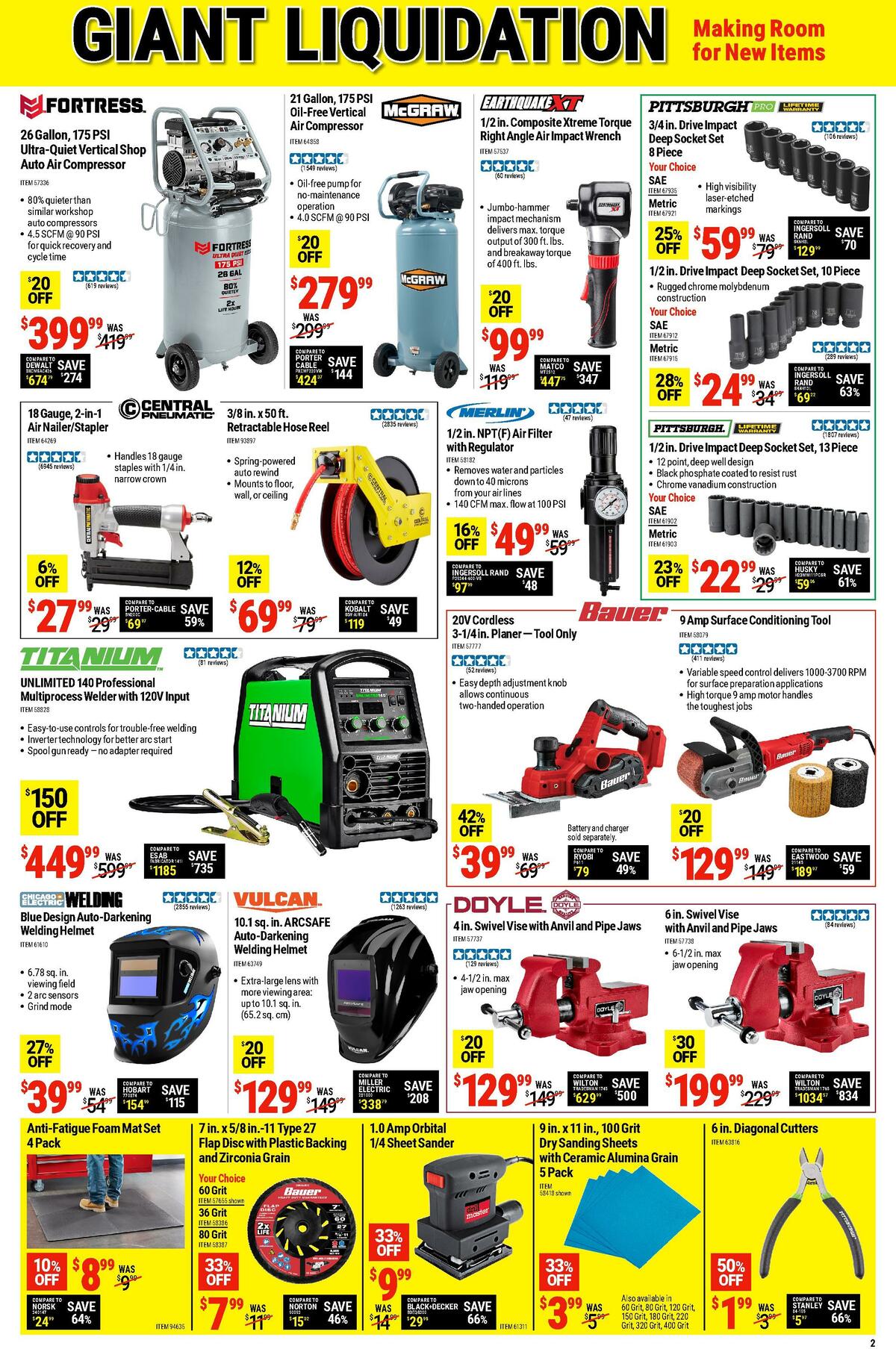 Harbor Freight Tools Weekly Ad from January 27