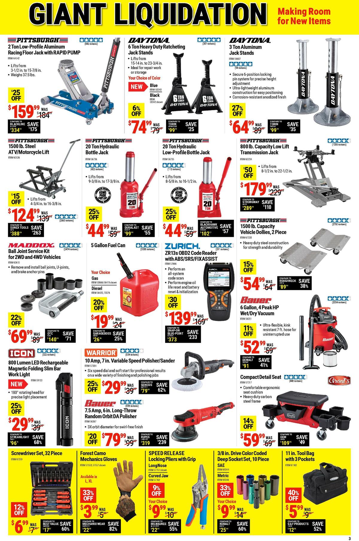 Harbor Freight Tools Weekly Ad from January 27
