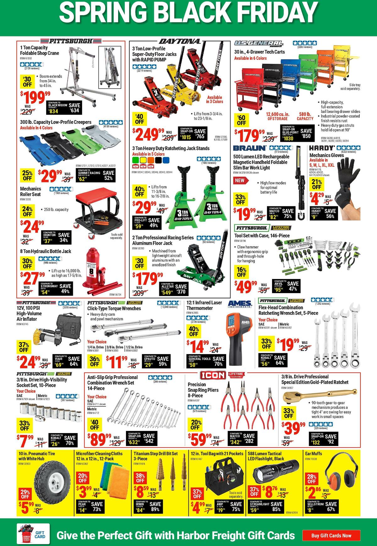 Harbor Freight Tools Weekly Ad from April 10