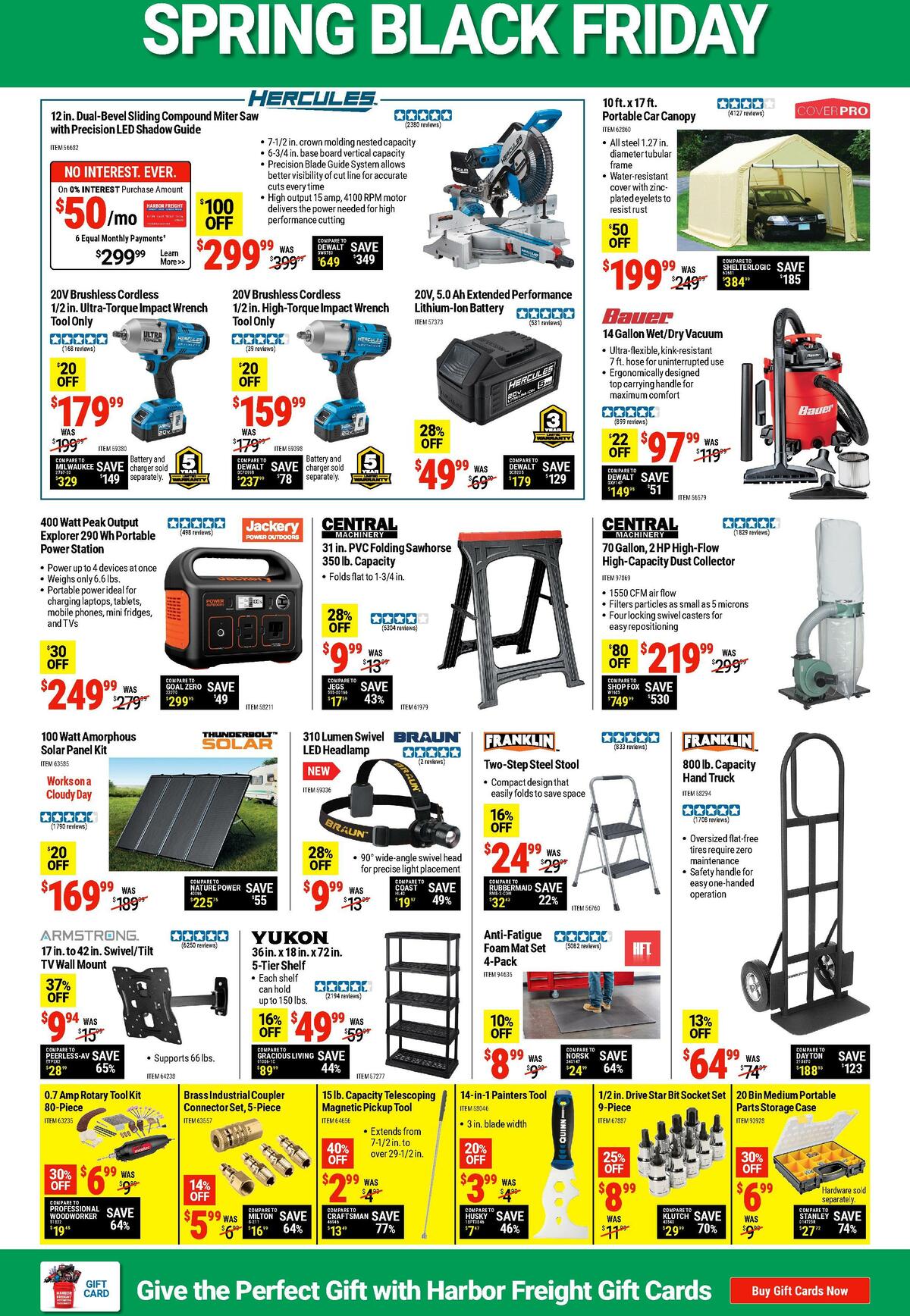 Harbor Freight Tools Weekly Ad from April 10