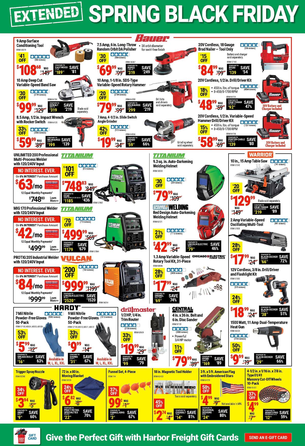 Harbor Freight Tools Weekly Ad from April 21