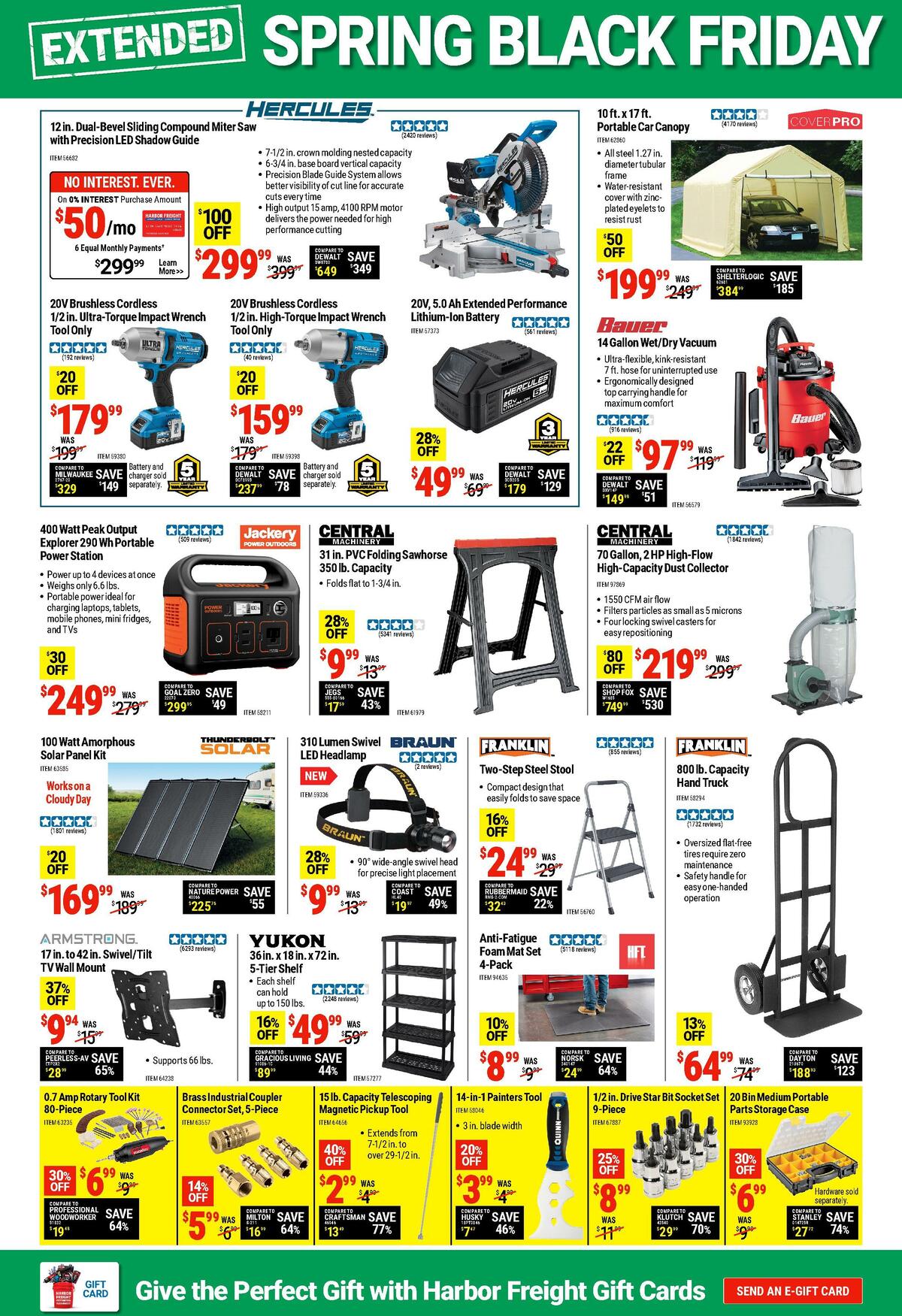 Harbor Freight Tools Weekly Ad from April 21