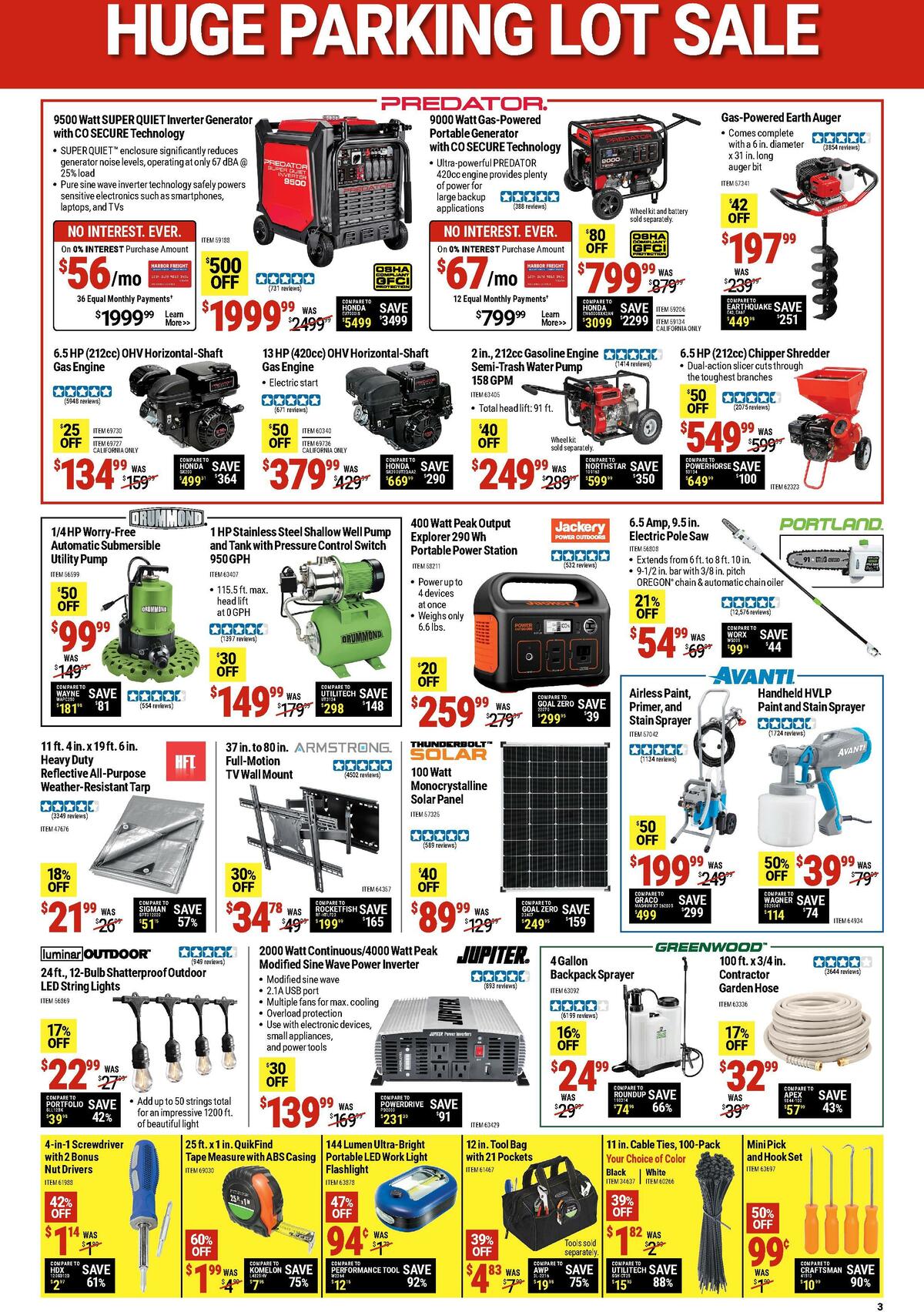 Harbor Freight Tools Weekly Ad from May 30