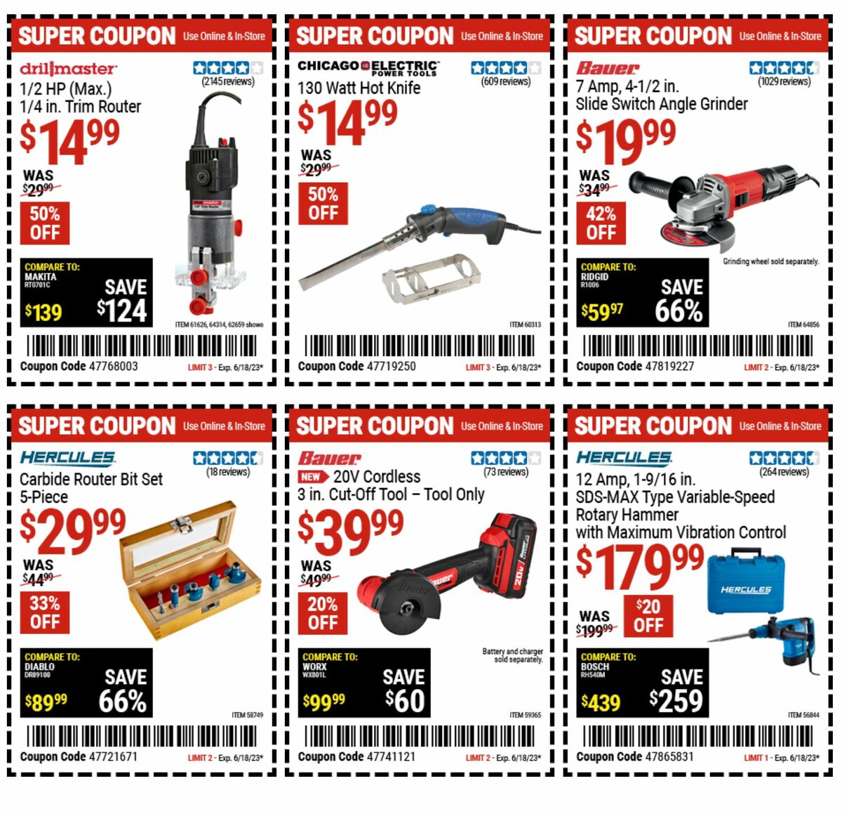 Harbor Freight Tools Weekly Ad from June 5
