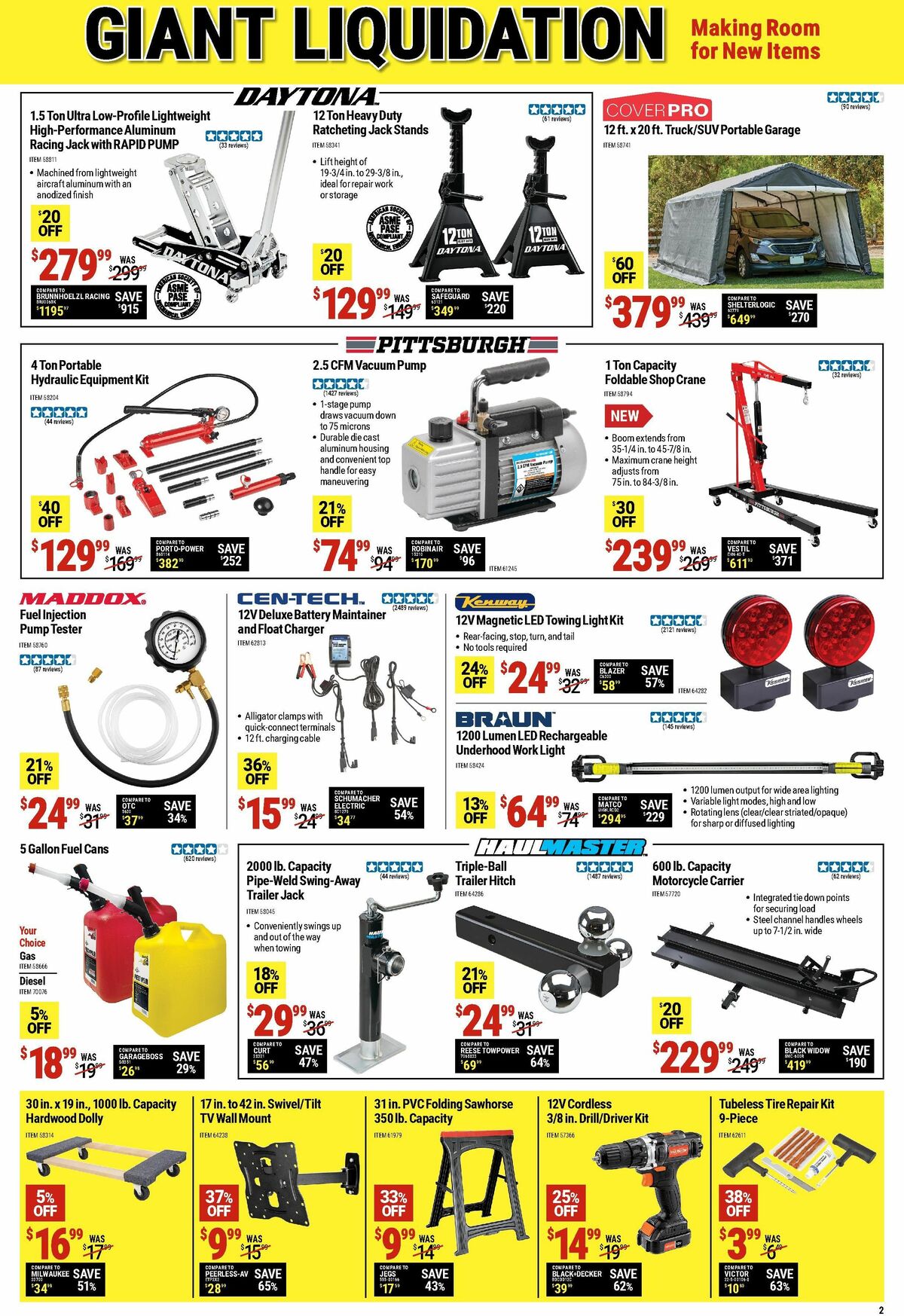 Harbor Freight Tools Weekly Ad from July 24