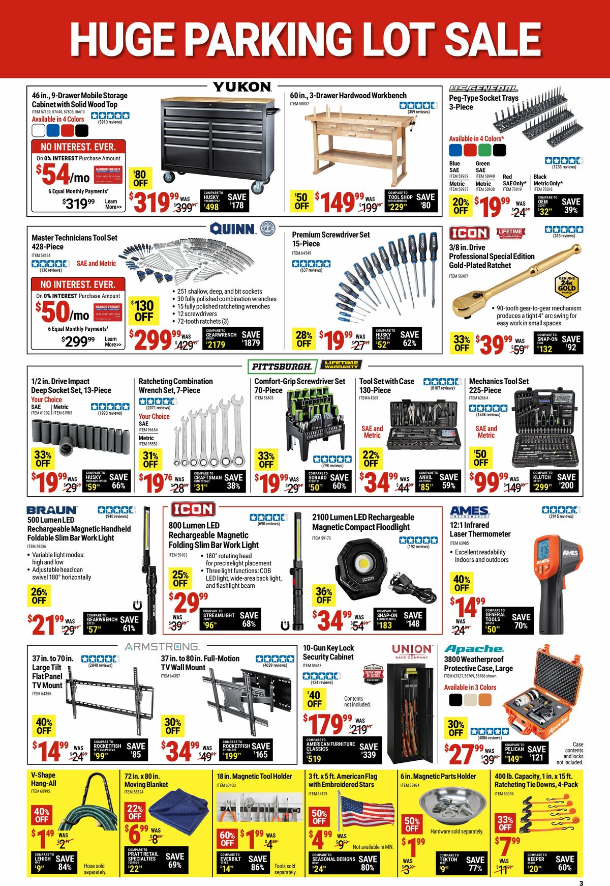 Harbor Freight Tools Weekly Ad from August 14