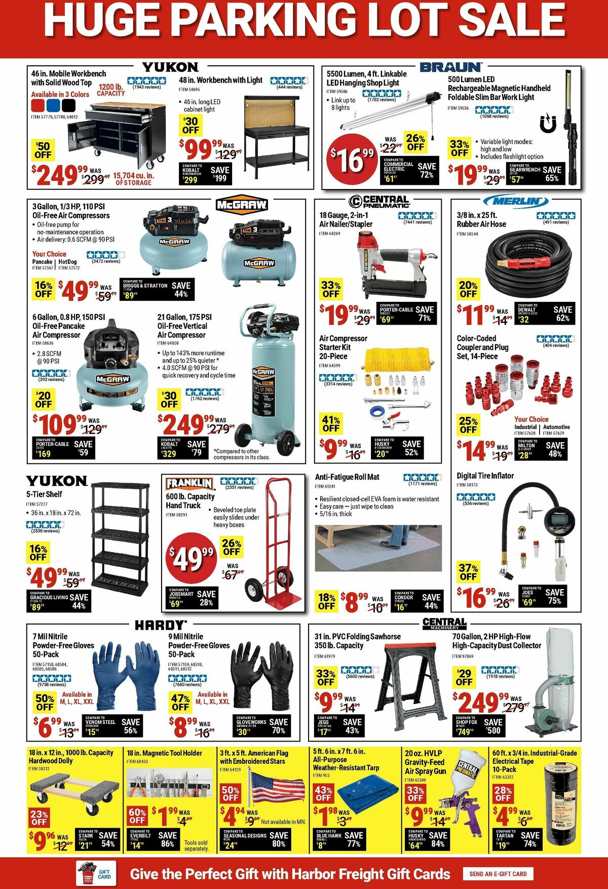Harbor Freight Tools Weekly Ad from October 9