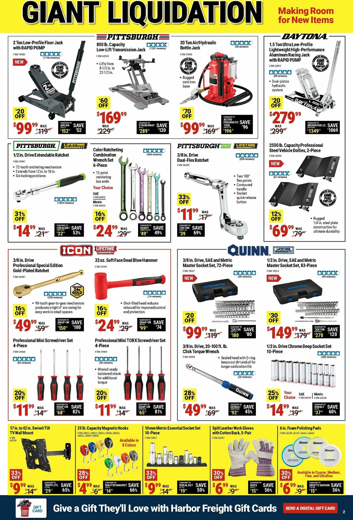 Harbor Freight Tools Weekly Ad from January 26