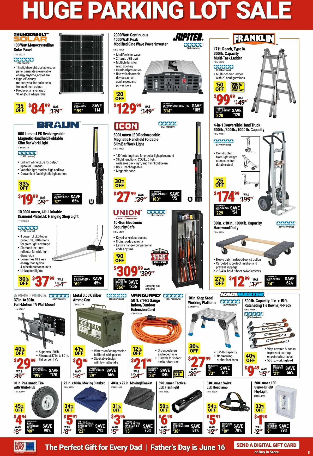 Harbor Freight Tools Weekly Ad from June 3