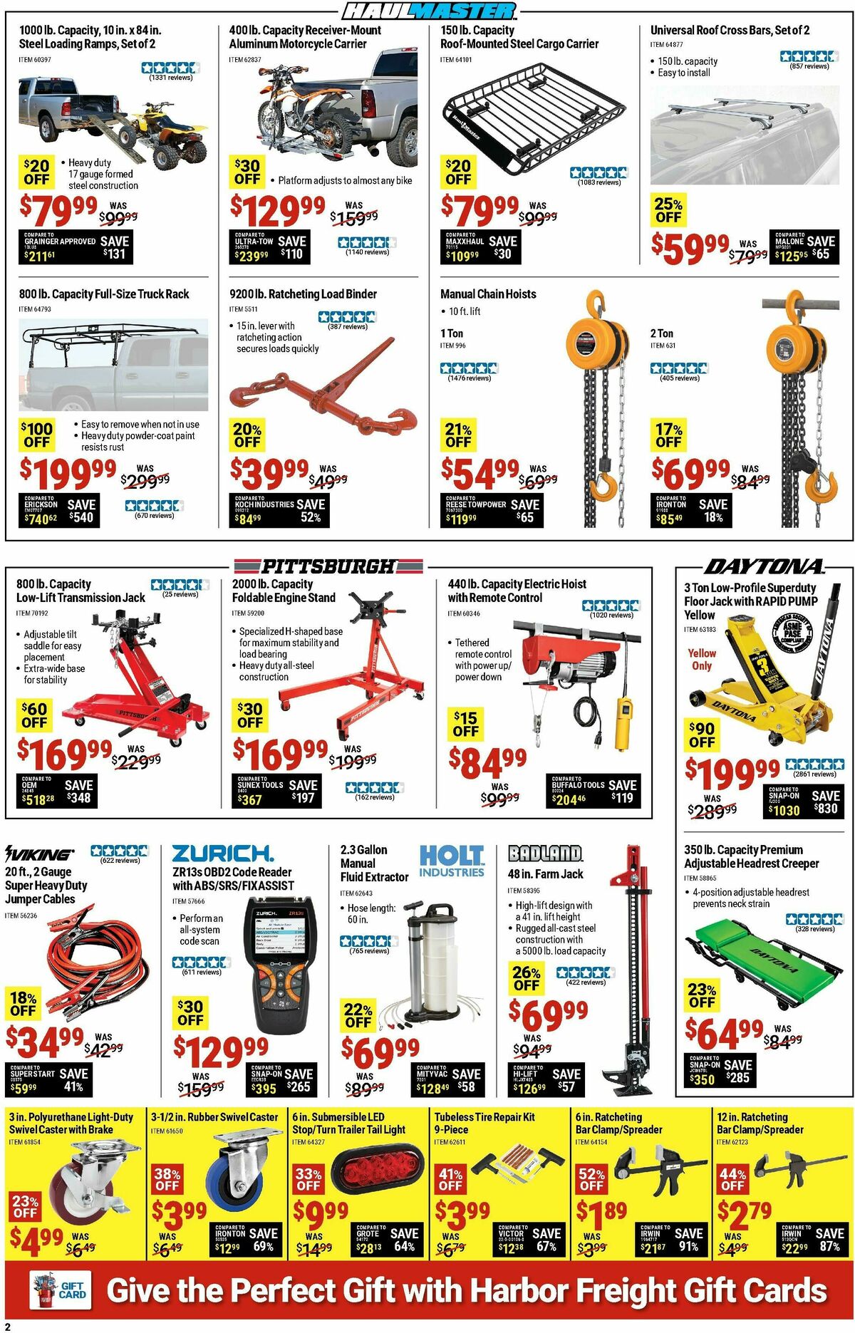 Harbor Freight Tools Weekly Ad from January 21