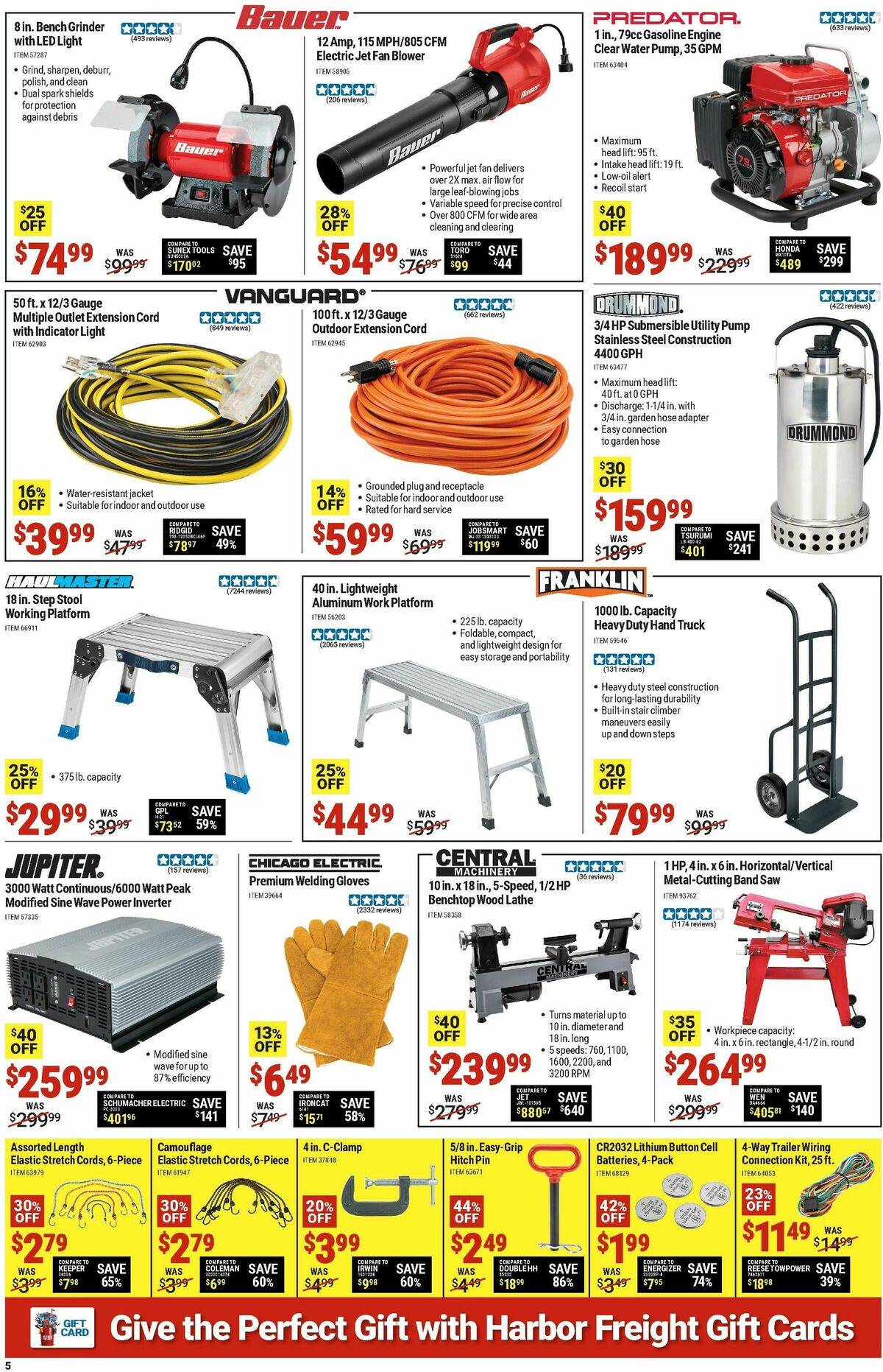 Harbor Freight Tools Weekly Ad from January 21