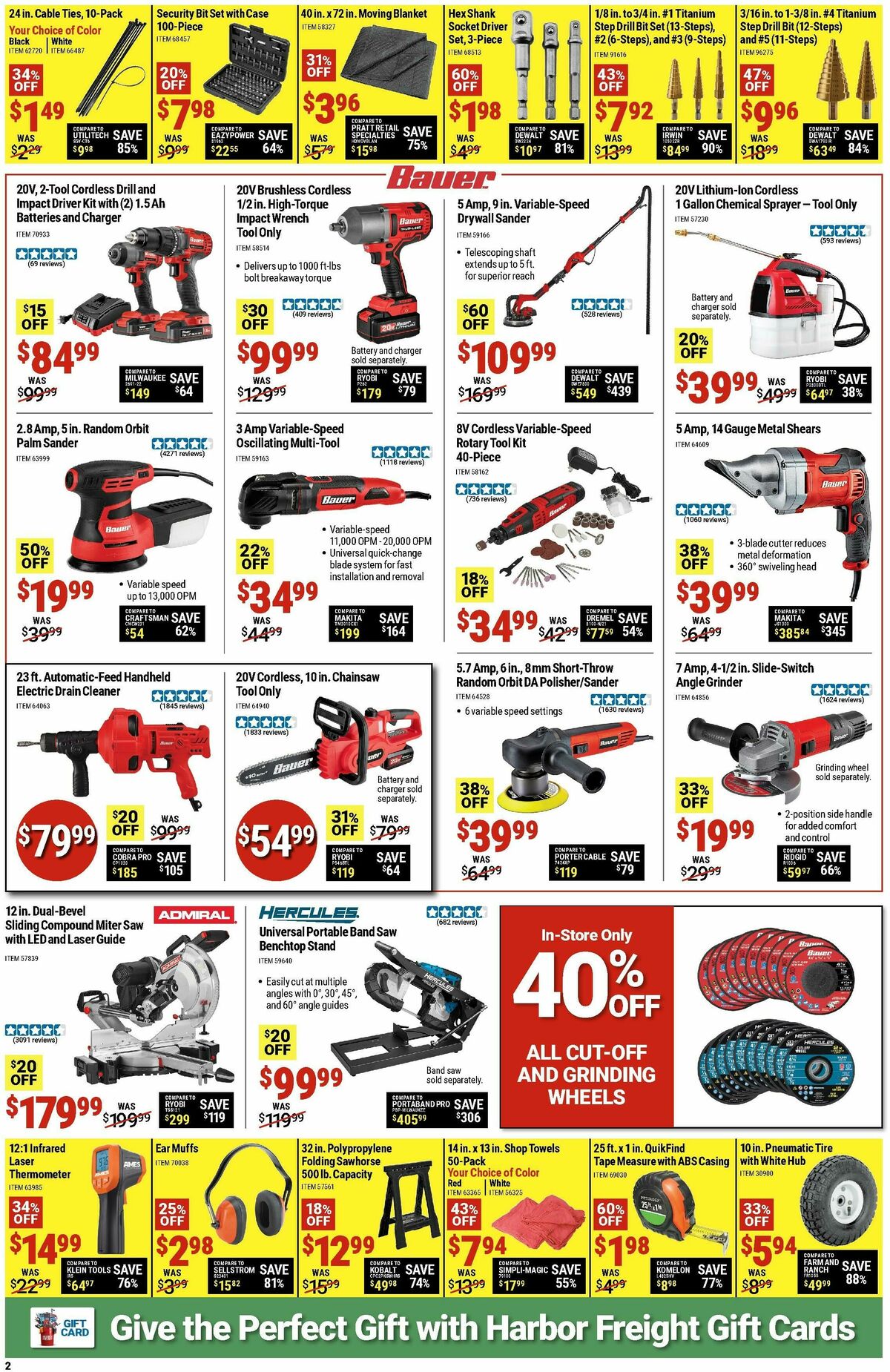 Harbor Freight Tools Weekly Ad from March 3