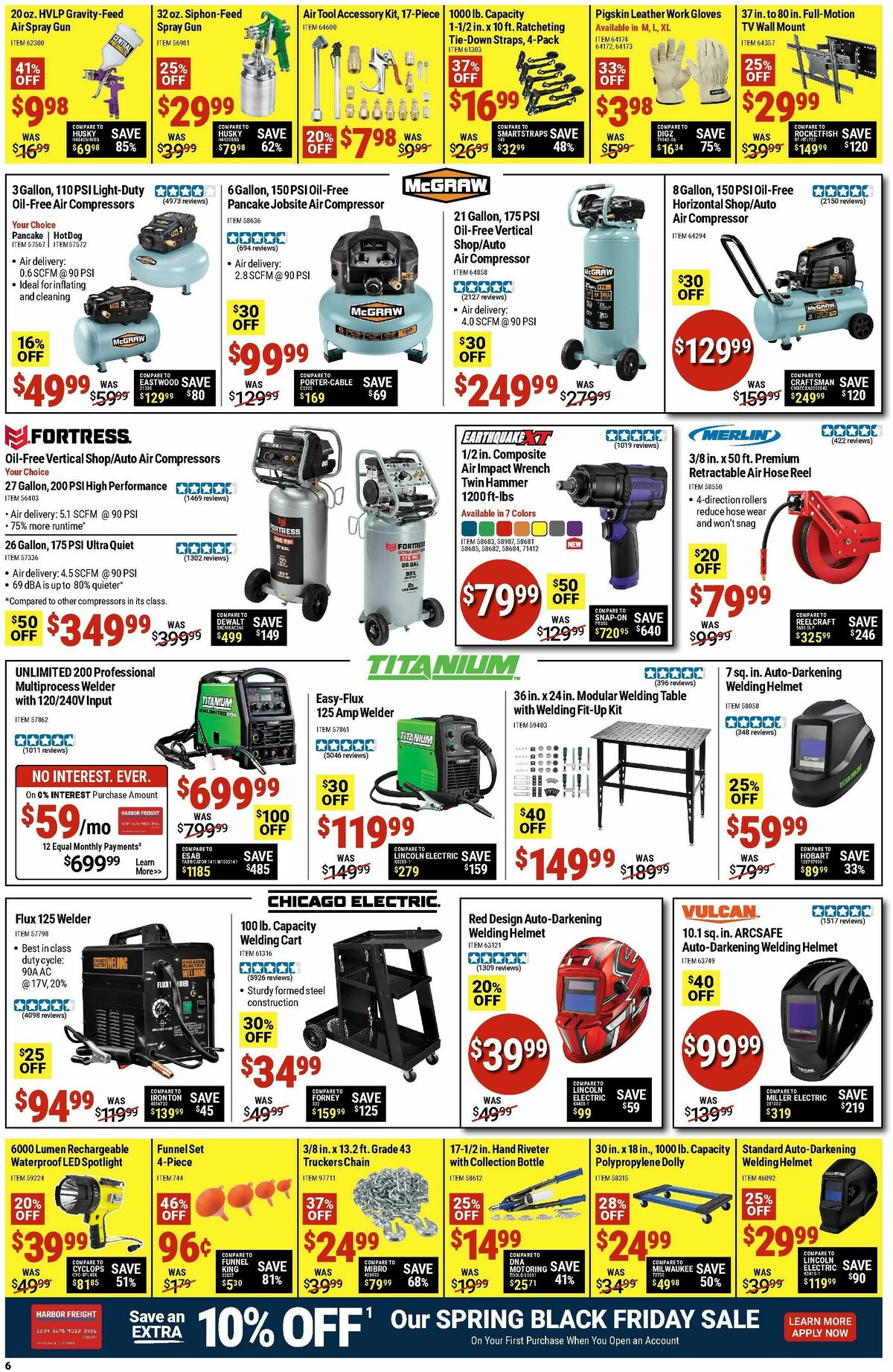 Harbor Freight Tools Weekly Ad from April 7