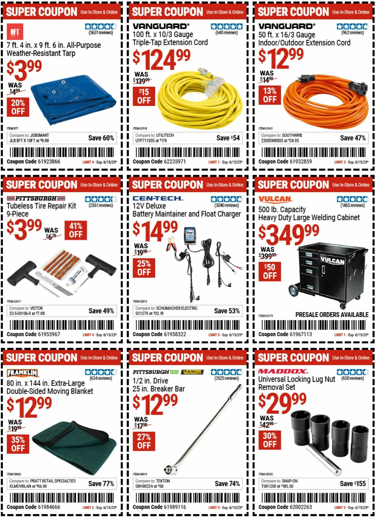 Harbor Freight Tools Weekly Ad from May 27