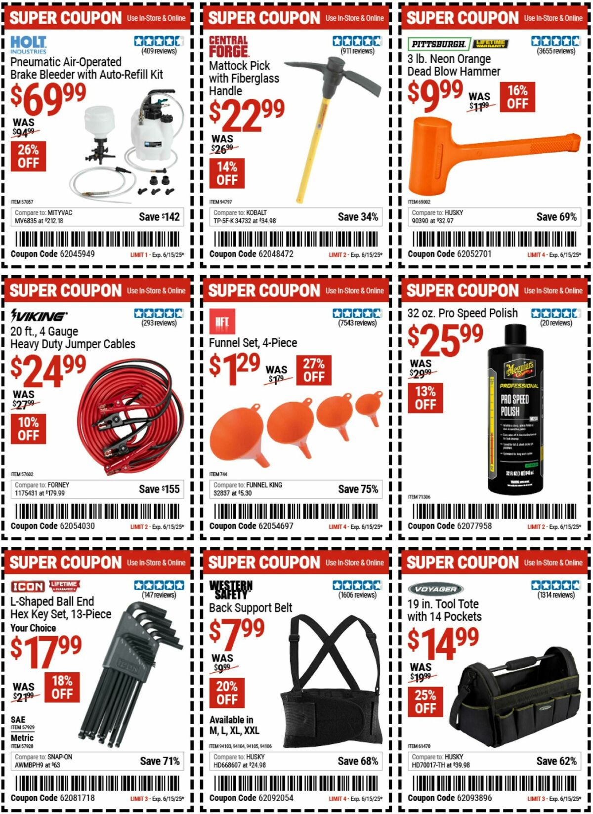 Harbor Freight Tools Weekly Ad from May 27