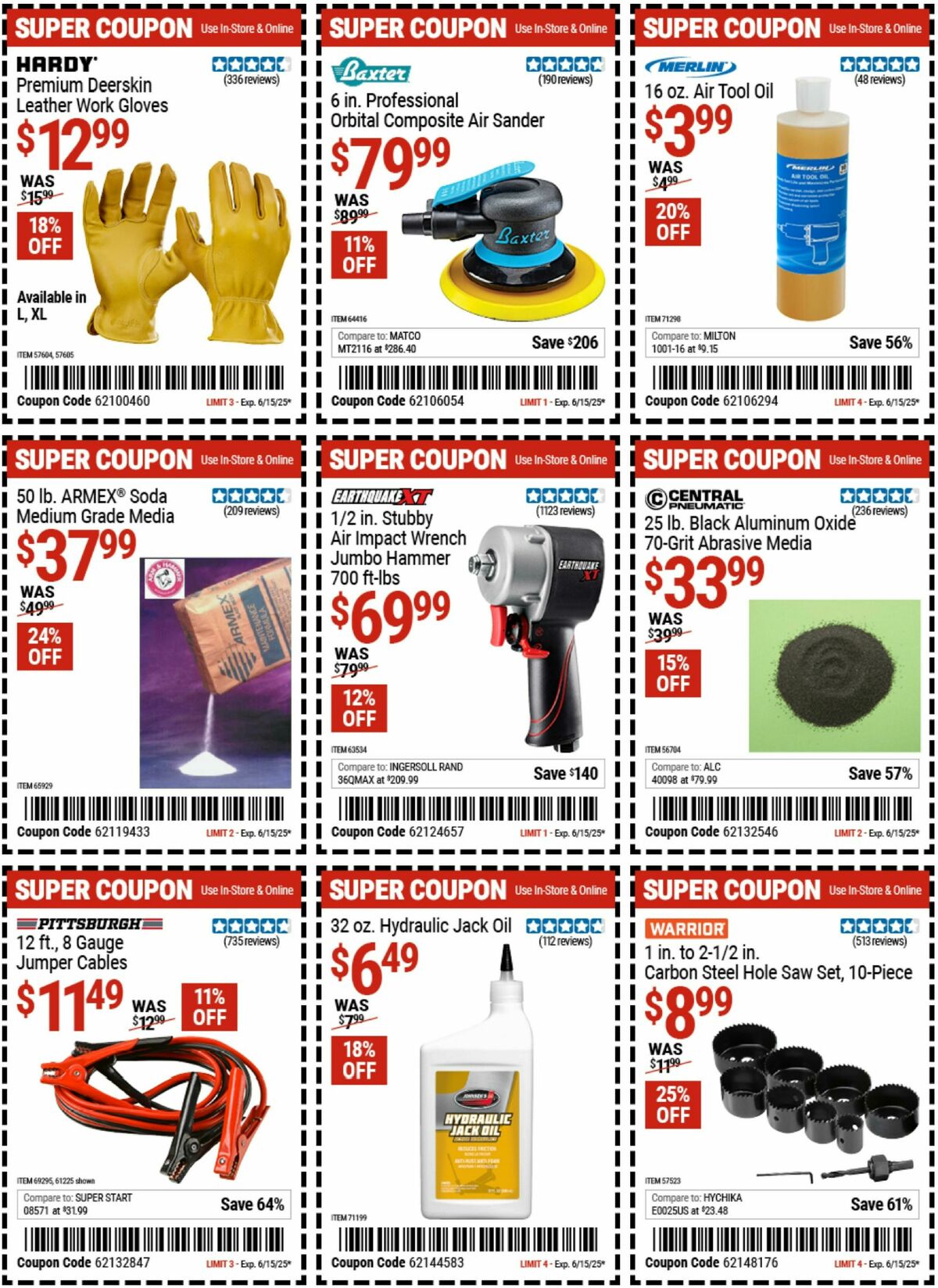 Harbor Freight Tools Weekly Ad from May 27