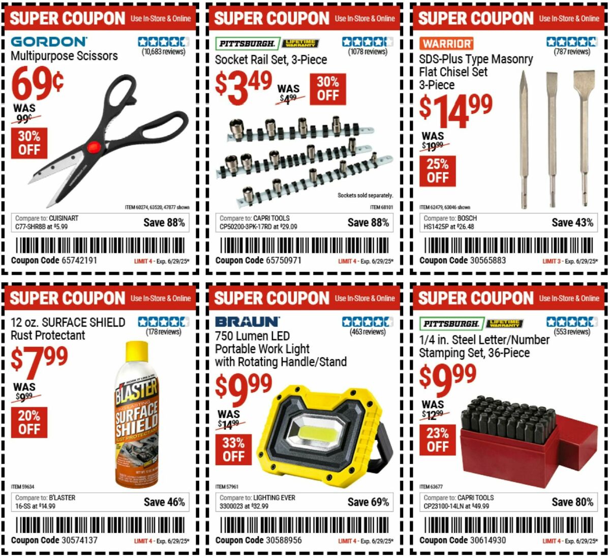Harbor Freight Tools Weekly Ad from June 16