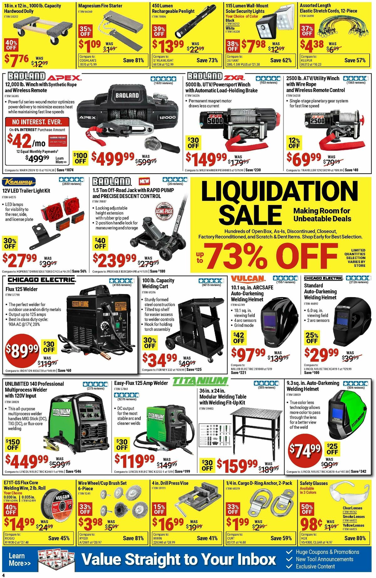 Harbor Freight Tools Weekly Ad from October 6