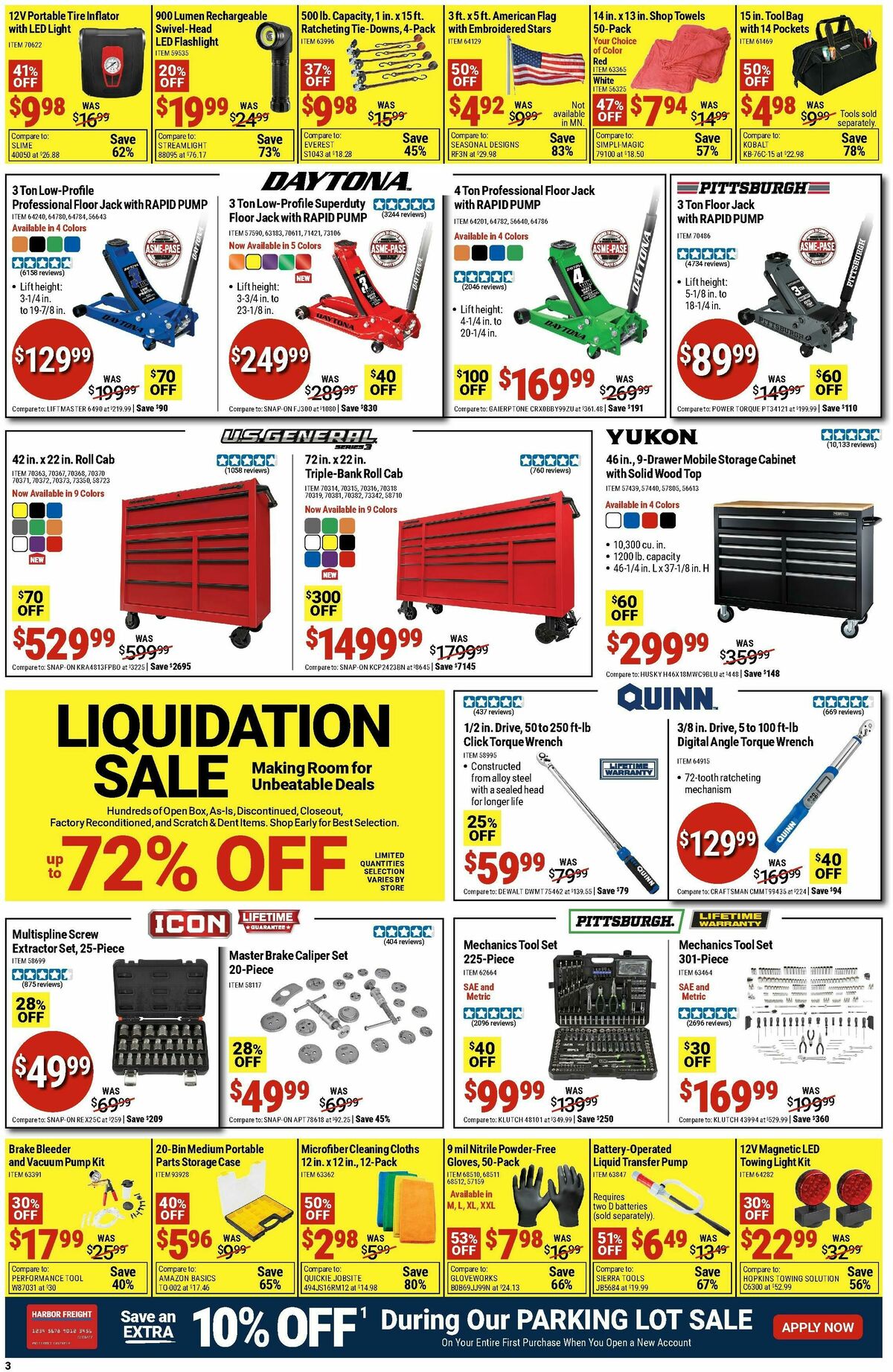 Harbor Freight Tools Weekly Ad from March 2