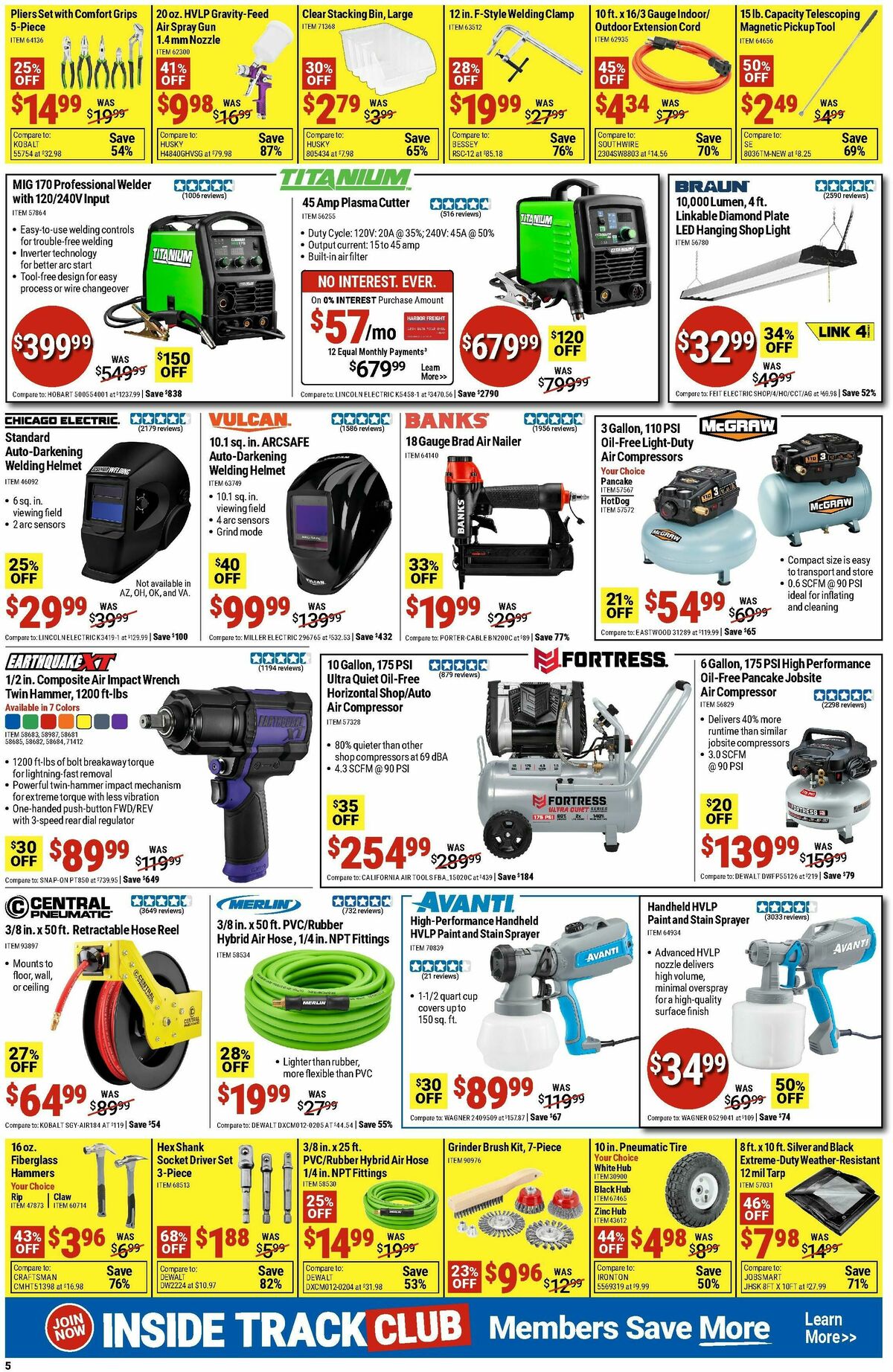 Harbor Freight Tools Weekly Ad from March 2
