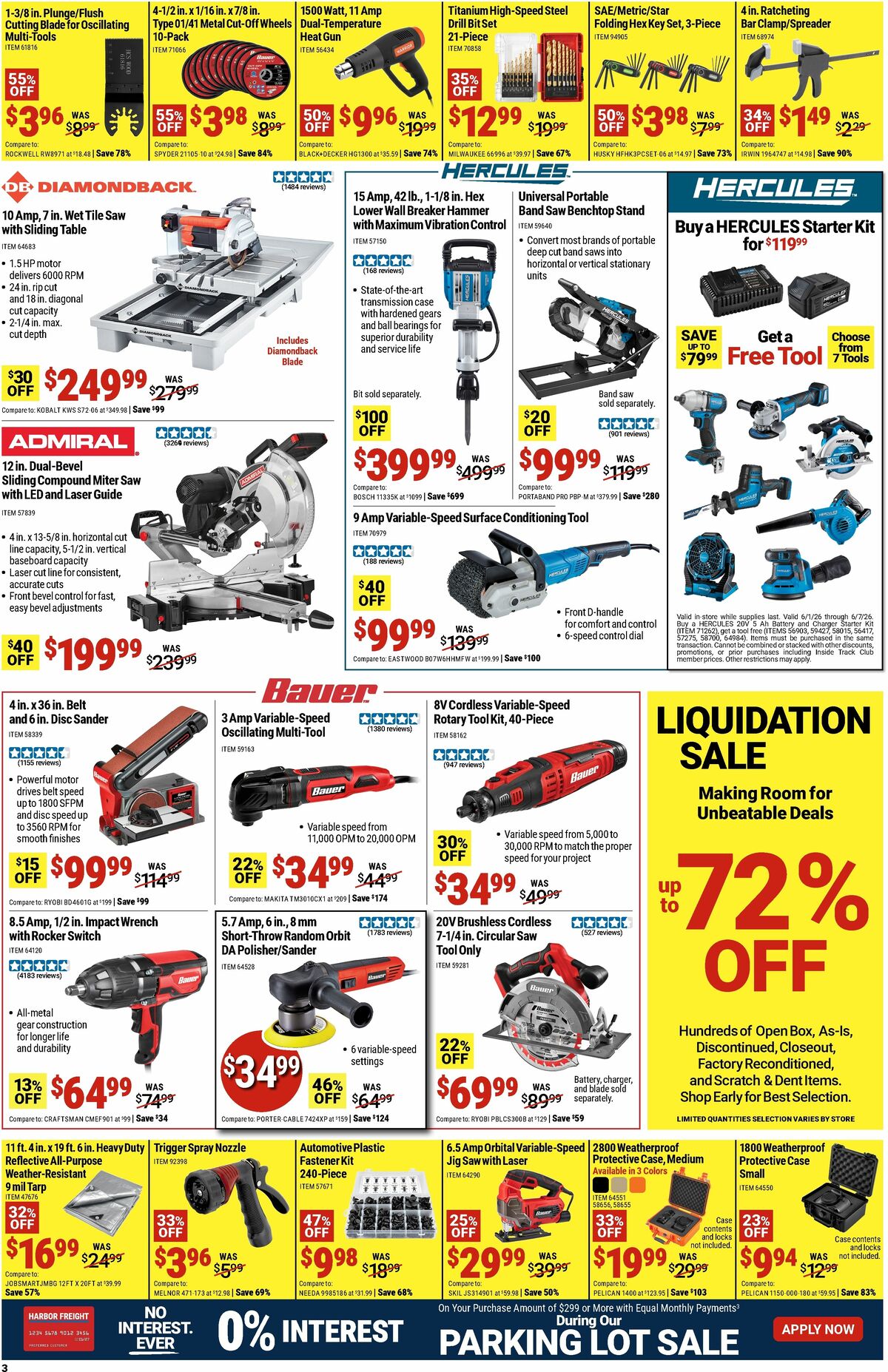 Harbor Freight Tools Weekly Ad from June 1