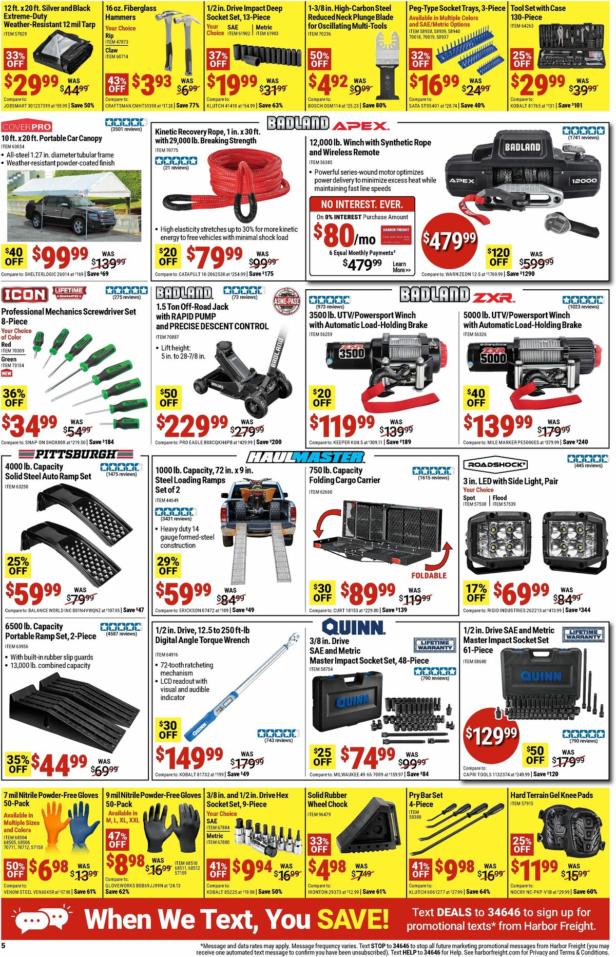 Harbor Freight Tools Weekly Ad from June 1