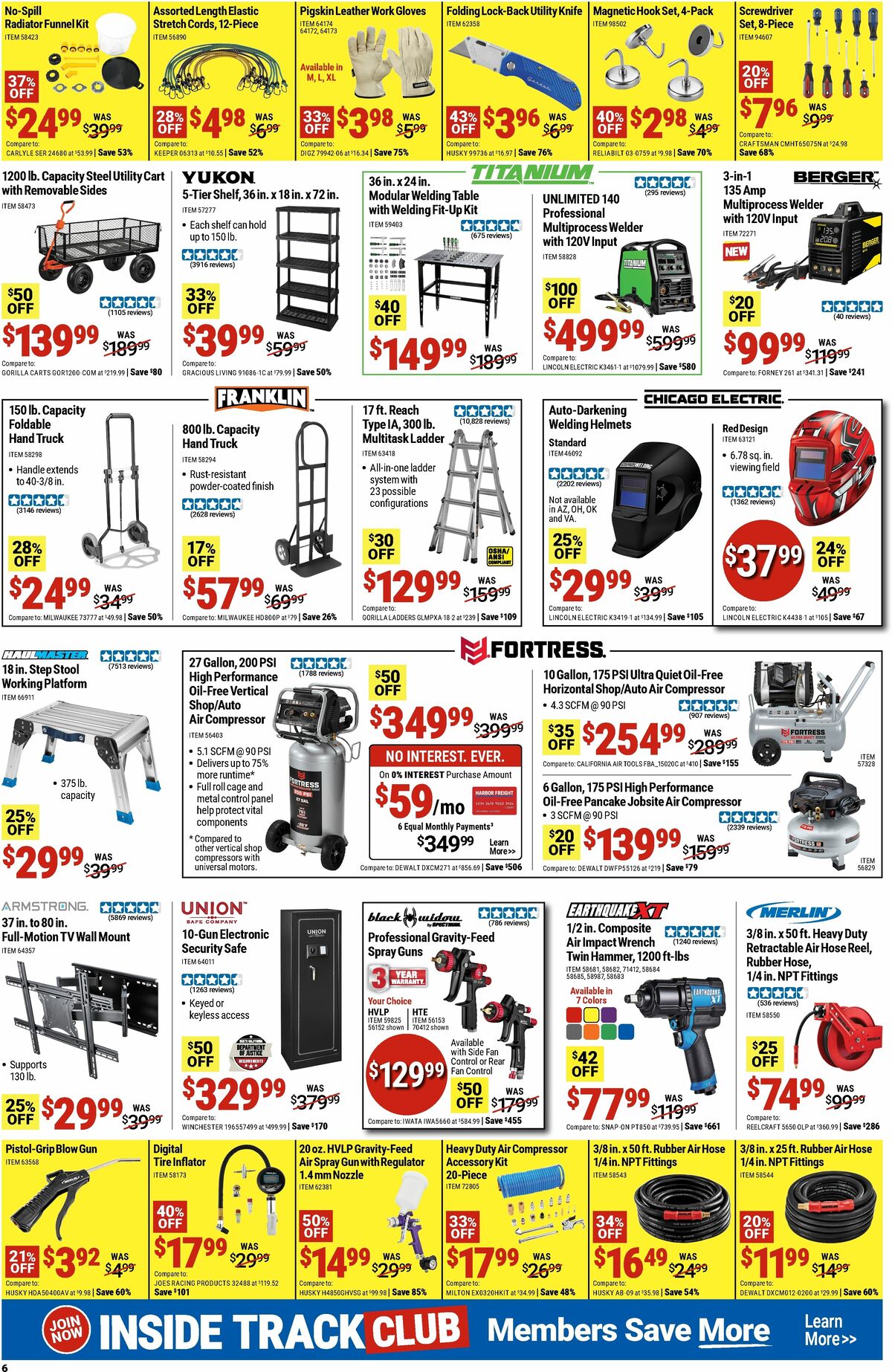 Harbor Freight Tools Weekly Ad from June 1