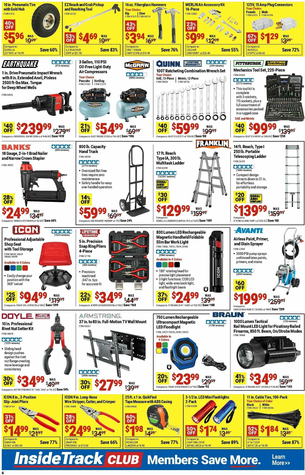 Harbor Freight Tools Weekly Ad from October 5