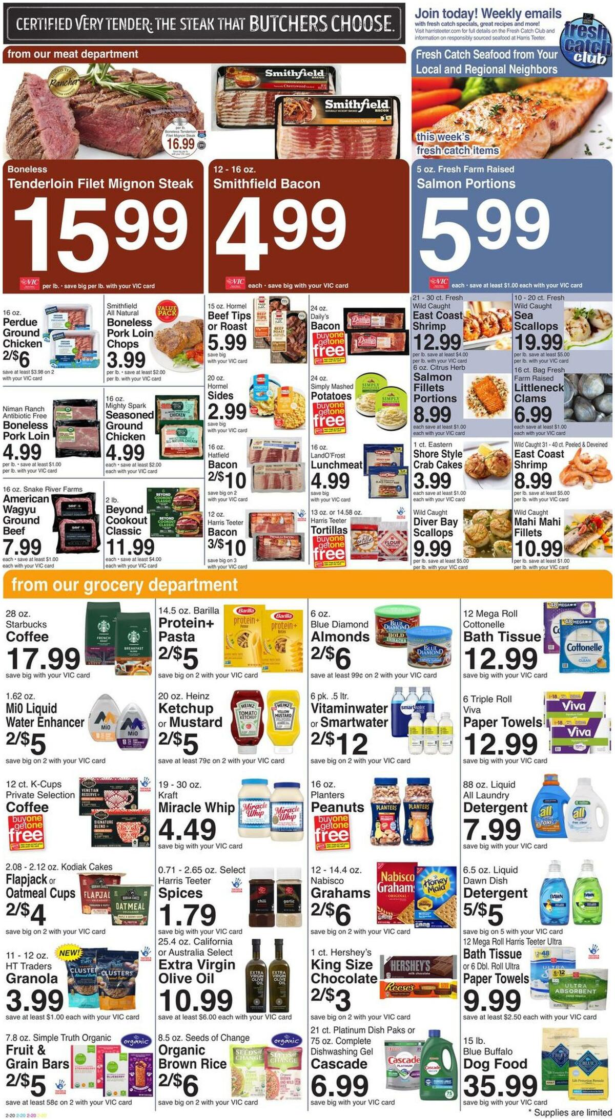 Harris Teeter Weekly Ad from August 10