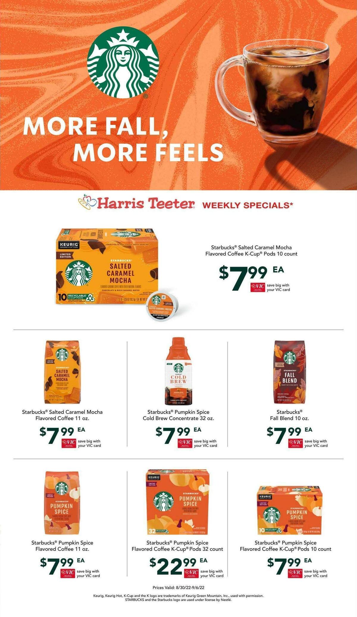 Harris Teeter Weekly Ad from August 31