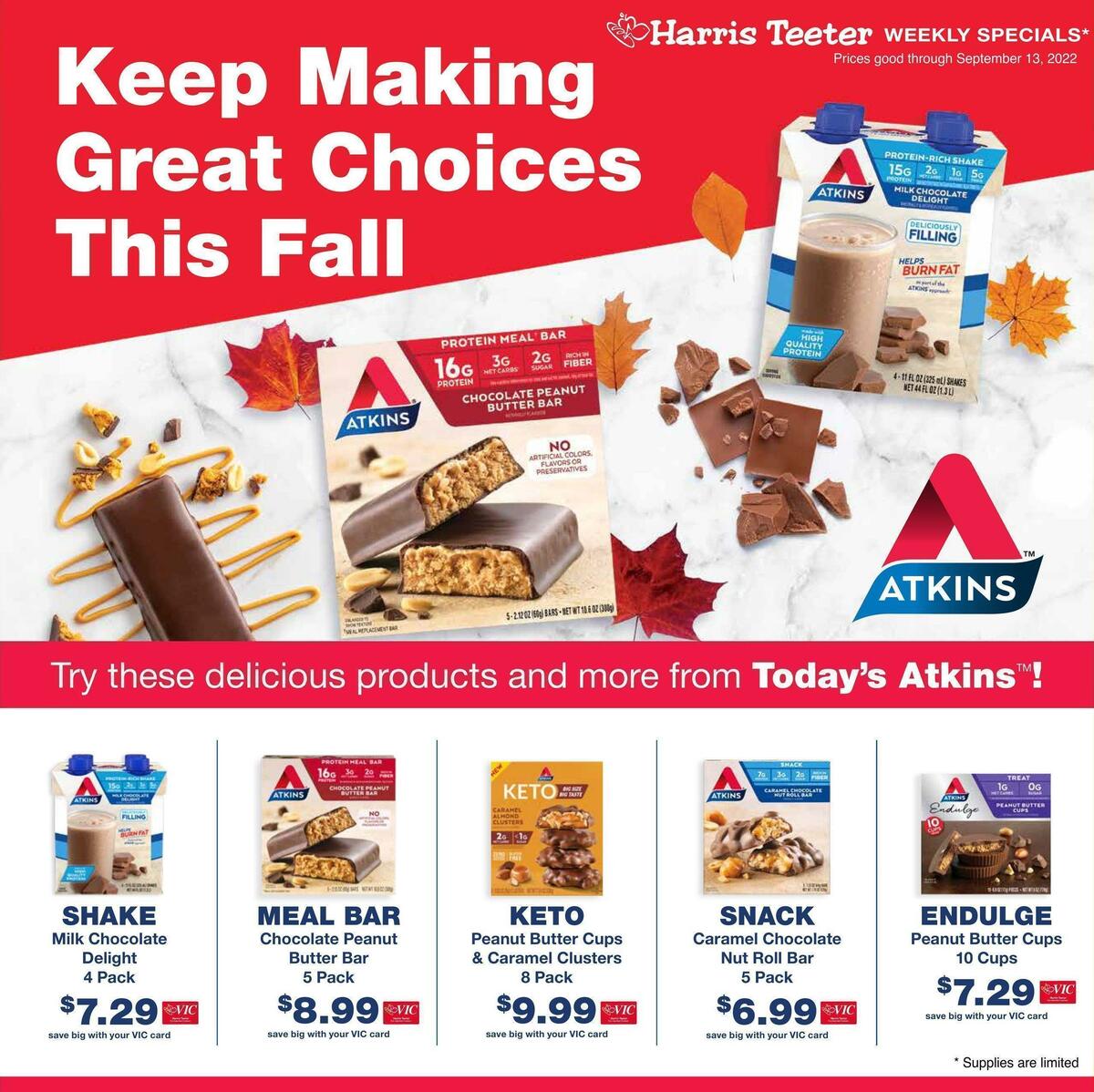 Harris Teeter Weekly Ad from September 7