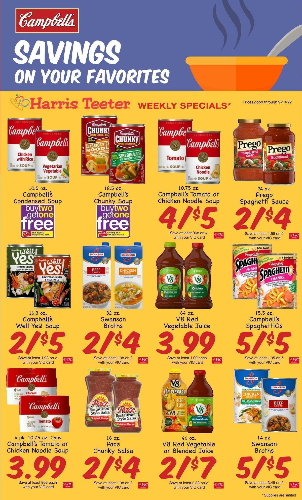 Harris Teeter Weekly Ad from September 7