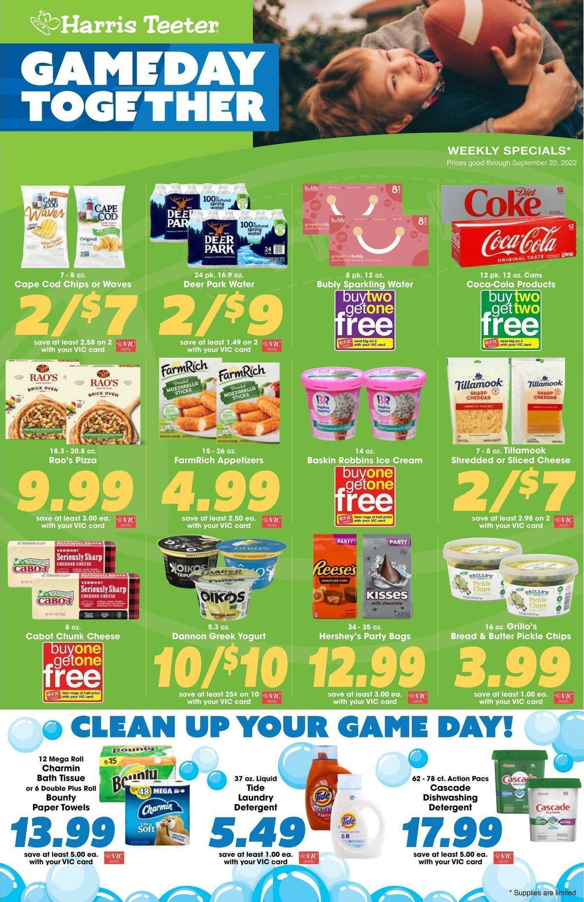 Harris Teeter Weekly Ad from September 14