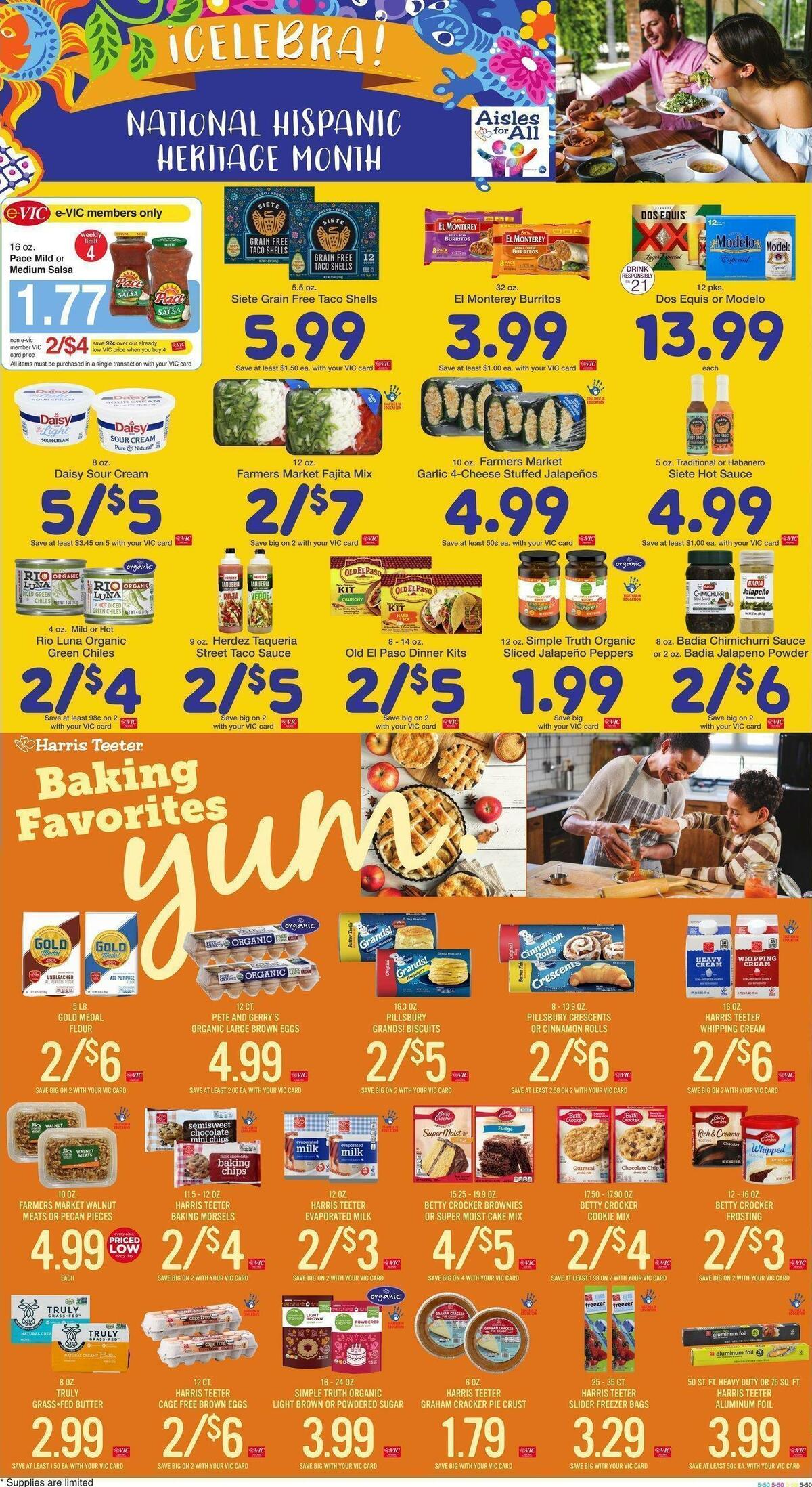Harris Teeter Weekly Ad from September 14