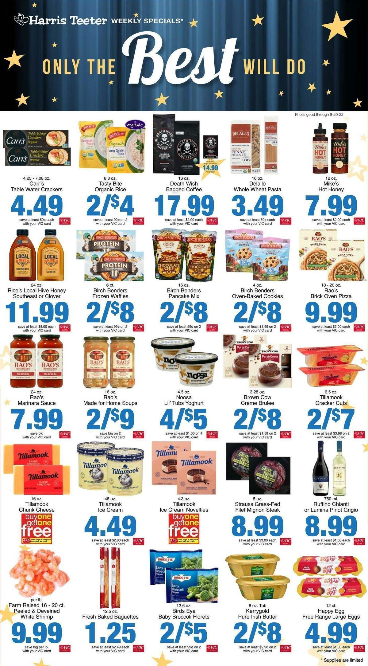 Harris Teeter Weekly Ad from September 14