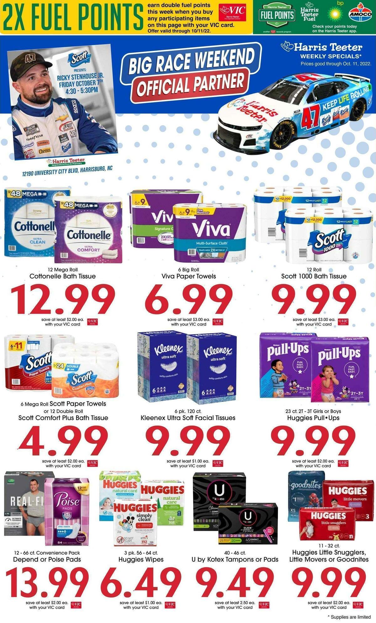 Harris Teeter Weekly Ad from October 5