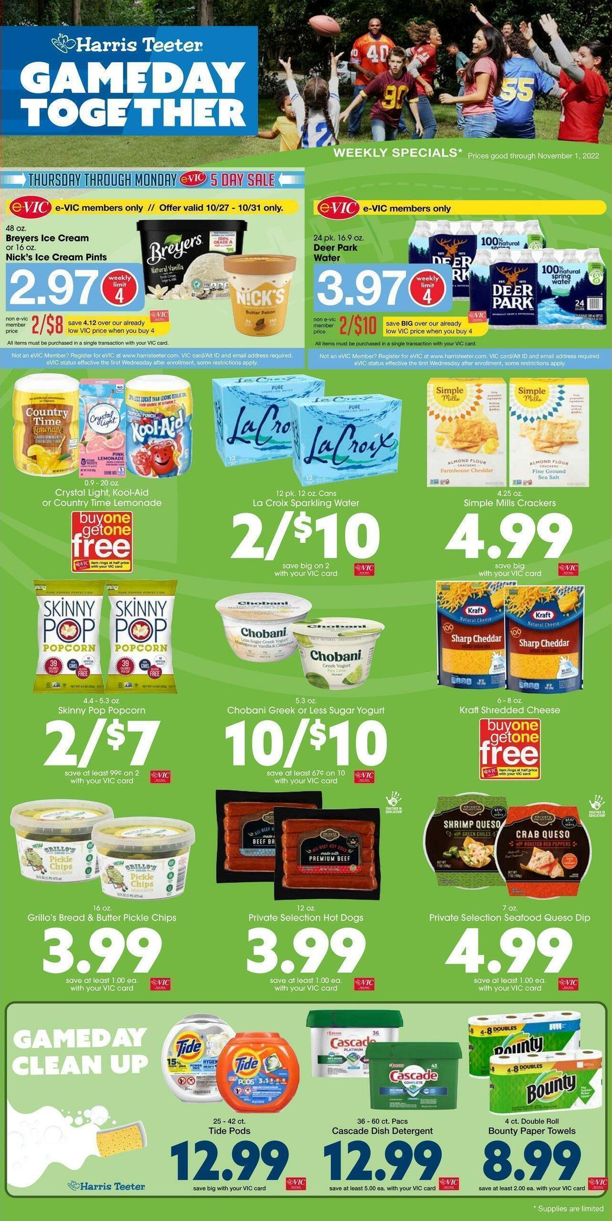 Harris Teeter Weekly Ad from October 26